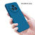 Mobizang Matte Protective Lens Flexible Back Cover for Realme 14 Pro+ (Plus) 5G | Slim Silicone with Soft Lining Shockproof Full Body Bumper Case (Blue)
