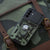 Mobizang Tank Back Cover for Samsung Galaxy S24 FE | Inbuilt Ring + Slider Shockproof Lens Protection Bumper Back Case (Black)