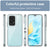 Mobizang Unicorn Acrylic Clear Back Cover For Honor 200 Lite (5G) | Slim Shockproof [Military Grade Protection] Hybrid Bumper Case (Clear Sides)