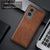 Mobizang Tux Leather Back Cover for OnePlus Nord CE 4 Lite | Slim Shockproof Camera Protection Bumper Case (Brown)