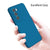 Mobizang Matte Protective Lens Flexible Back Cover for Oppo Reno 12 (5G) | Slim Silicone with Soft Lining Shockproof Full Body Bumper Case (Blue)