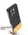 Mobizang Soft Fabric & Leather Hybrid Protective Back Cover for Xiaomi 14 (5G) | Shockproof Slim Hard Anti Slip Back Case (Black,Brown)