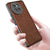 Mobizang Tux Leather Back Cover for Xiaomi 14 Civi | Slim Shockproof Camera Protection Bumper Case (Brown)