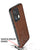Mobizang Tux Leather Back Cover for Oppo Reno 13 Pro | Slim Shockproof Camera Protection Bumper Case (Brown)