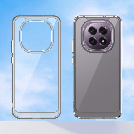 Mobizang Unicorn Acrylic Clear Back Cover For Oppo F29 PRO 5G | Slim Shockproof [Military Grade Protection] Hybrid Bumper Case (Clear Sides)