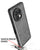 Mobizang Tux Leather Back Cover for OnePlus 13R | Slim Shockproof Camera Protection Bumper Case (Grey)