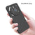 Mobizang Matte Protective Lens Flexible Back Cover for Nothing Phone 3A Pro | Slim Silicone with Soft Lining Shockproof Full Body Bumper Case (Black)