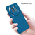 Mobizang Matte Protective Lens Flexible Back Cover for Nothing Phone 3A Pro | Slim Silicone with Soft Lining Shockproof Full Body Bumper Case (Blue)