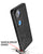 Mobizang Tux Leather Back Cover for Vivo V50 5G | Slim Shockproof Camera Protection Bumper Case (Black)