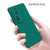 Mobizang Matte Protective Lens Flexible Back Cover for Oppo Reno 11 Pro (5G) | Slim Silicone with Soft Lining Shockproof Full Body Bumper Case (Green)