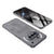 Mobizang Double Dip Full 360 Protection Back Case Cover for Nothing Phone 3A 5G (Grey)