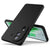 Mobizang Matte Protective Lens Flexible Back Cover for Oppo Reno 11 Pro (5G) | Slim Silicone with Soft Lining Shockproof Full Body Bumper Case (Black)