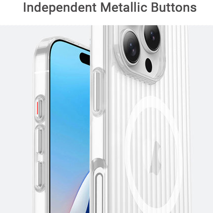 Mobizang Matte Magnetic Wave Grip Back Cover for Vivo X200 Ultra | [MagSafe Compatible] Wireless charging, Slim, Metal Buttons, Frosted Back Case (Green)