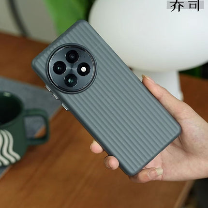 Mobizang Matte Wave Grip Back Cover for Samsung Galaxy S25 Ultra | Ultra Slim [With Metal Buttons] Frosted Back Case (Grey)