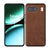 Mobizang Tux Leather Back Cover for OnePlus Nord 4 | Slim Shockproof Camera Protection Bumper Case (Brown)