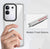 Mobizang Warrior Acrylic Clear Back Cover For Vivo T4X 5G | Slim Shockproof [Military Grade Protection] Hybrid Bumper Case (Clear Sides)