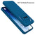 Mobizang Matte Protective Lens Flexible Back Cover for Nothing Phone 3A 5G | Slim Silicone with Soft Lining Shockproof Full Body Bumper Case (Blue)
