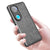 Mobizang Tux Leather Back Cover for Vivo V50 5G | Slim Shockproof Camera Protection Bumper Case (Grey)
