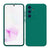 Mobizang Matte Protective Lens Flexible Back Cover for Samsung Galaxy A35 (5G) | Slim Silicone with Soft Lining Shockproof Full Body Bumper Case (Green)