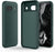 Mobizang Matte Protective Lens Flexible Back Cover for Google Pixel 8A | Slim Silicone with Soft Lining Shockproof Full Body Bumper Case (Green)