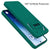Mobizang Matte Protective Lens Flexible Back Cover for Nothing Phone 3A 5G | Slim Silicone with Soft Lining Shockproof Full Body Bumper Case (Green)