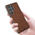 Mobizang Tux Leather Back Cover for Samsung Galaxy S25 Ultra | Slim Shockproof Camera Protection Bumper Case (Brown)