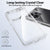 Mobizang Shield Clear Acrylic Back Shock Proof Case Cover for Redmi Note 13 PRO PLUS (Transparent)