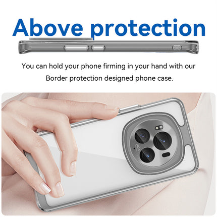 Mobizang Unicorn Acrylic Clear Back Cover For Honor Magic 6 PRO | Slim Shockproof [Military Grade Protection] Hybrid Bumper Case (Clear Sides)