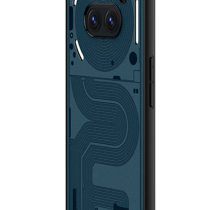 Kapa Leather Back Cover for Nothing Phone 2A | Slim Shockproof Camera Protection Bumper Case (Green)
