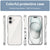 Mobizang Unicorn Acrylic Clear Back Cover For Apple iPhone 16 | Slim Shockproof [Military Grade Protection] Hybrid Bumper Case (Clear Sides)