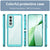 Mobizang Unicorn Acrylic Clear Back Cover For OnePlus Nord CE 4 | Slim Shockproof [Military Grade Protection] Hybrid Bumper Case (Blue Sides)