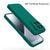 Mobizang Matte Protective Lens Flexible Back Cover for Xiaomi 15 5G | Slim Silicone with Soft Lining Shockproof Full Body Bumper Case (Green)