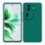 Mobizang Matte Protective Lens Flexible Back Cover for Oppo Reno 11 Pro (5G) | Slim Silicone with Soft Lining Shockproof Full Body Bumper Case (Green)