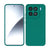 Mobizang Matte Protective Lens Flexible Back Cover for Xiaomi 15 5G | Slim Silicone with Soft Lining Shockproof Full Body Bumper Case (Green)