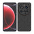 Mobizang Soft Full Fabric Protective Back Case Cover for Xiaomi 15 Ultra | Shockproof Slim Hard Anti Slip Back Case (Black)