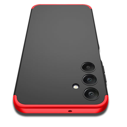 Kapa Double Dip Full 360 Protection Back Case Cover for Samsung Galaxy A25 (5G) (Red , Black)