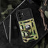 Mobizang Tank Back Cover for Samsung Galaxy A36 | Inbuilt Ring + Slider Shockproof Lens Protection Bumper Back Case (Green)