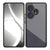 Mobizang Hawkeye Clear Back Cover for Realme GT 6 / GT 6T | Camera Lens Protector Shockproof Slim Clear Case Cover (Black)