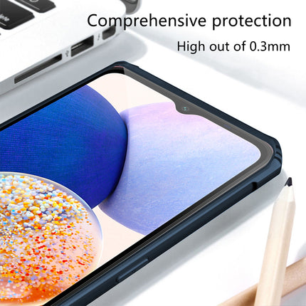 Mobizang Beetle Camouflage Back Cover for Samsung Galaxy A55 (5G) | [Military Grade Protection] Shock Proof Slim Hybrid Bumper Case (Blue)