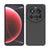 Mobizang Matte Protective Lens Flexible Back Cover for Xiaomi 15 Ultra | Slim Silicone with Soft Lining Shockproof Full Body Bumper Case (Black)