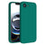 Mobizang Matte Protective Lens Flexible Back Cover for Apple iPhone 16E | Slim Silicone with Soft Lining Shockproof Full Body Bumper Case (Green)