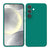 Mobizang Matte Protective Lens Flexible Back Cover for Samsung Galaxy S25 | Slim Silicone with Soft Lining Shockproof Full Body Bumper Case (Green)