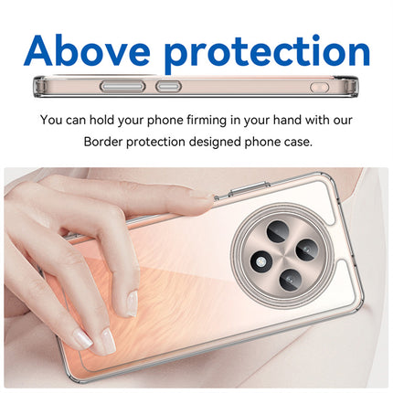 Mobizang Unicorn Acrylic Clear Back Cover For Oppo F27 (5G) | Slim Shockproof [Military Grade Protection] Hybrid Bumper Case (Clear Sides)