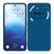 Mobizang Matte Protective Lens Flexible Back Cover for Nothing Phone 3A 5G | Slim Silicone with Soft Lining Shockproof Full Body Bumper Case (Blue)