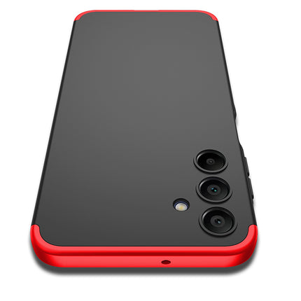 Kapa Double Dip Full 360 Protection Back Case Cover for Samsung Galaxy A15 (5G) (Red , Black)