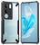 Mobizang Bull Clear Back Cover for Vivo V29 (5G) / Vivo V29 Pro (5G) | [Military Grade Protection] Shock Proof Slim Hybrid Bumper Case (Black)