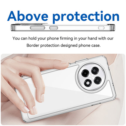 Mobizang Unicorn Acrylic Clear Back Cover For OnePlus 13R | Slim Shockproof [Military Grade Protection] Hybrid Bumper Case (Clear Sides)