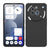 Mobizang Matte Protective Lens Flexible Back Cover for Nothing Phone 3A Pro | Slim Silicone with Soft Lining Shockproof Full Body Bumper Case (Black)