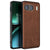 Mobizang Tux Leather Back Cover for OnePlus Nord 4 | Slim Shockproof Camera Protection Bumper Case (Brown)