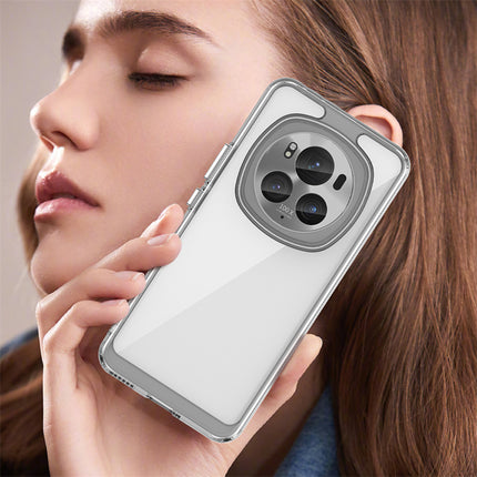 Mobizang Unicorn Acrylic Clear Back Cover For Honor Magic 6 PRO | Slim Shockproof [Military Grade Protection] Hybrid Bumper Case (Clear Sides)